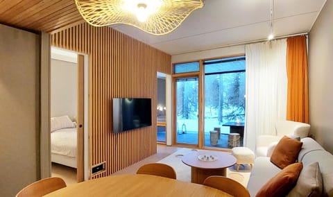 Aurora Gielas Mountain View ski-inn&out Apartment in Lapland