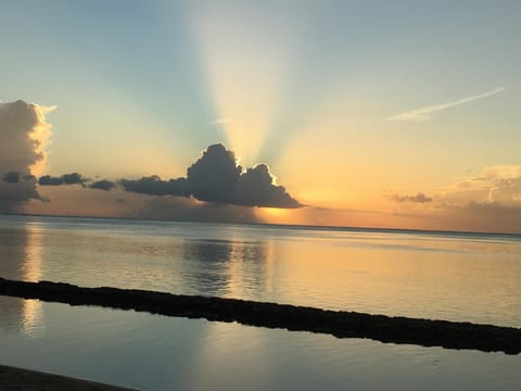 Sea view, Sunset