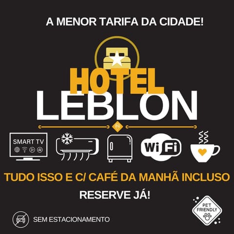 Hotel Leblon - SmarTV e Ar-Condicionado por Menos de 100,00 Hotel in Uberaba