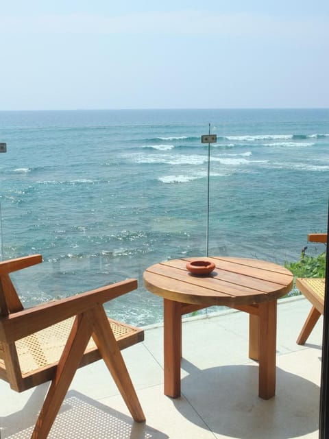 View (from property/room), Balcony/Terrace, Sea view