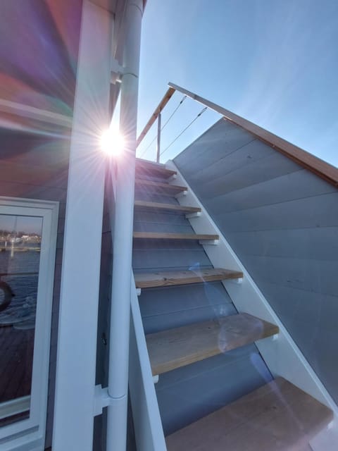 Hausboot Hecht mit Dachterrasse in Marina Minde, Dänemark House in Sønderborg