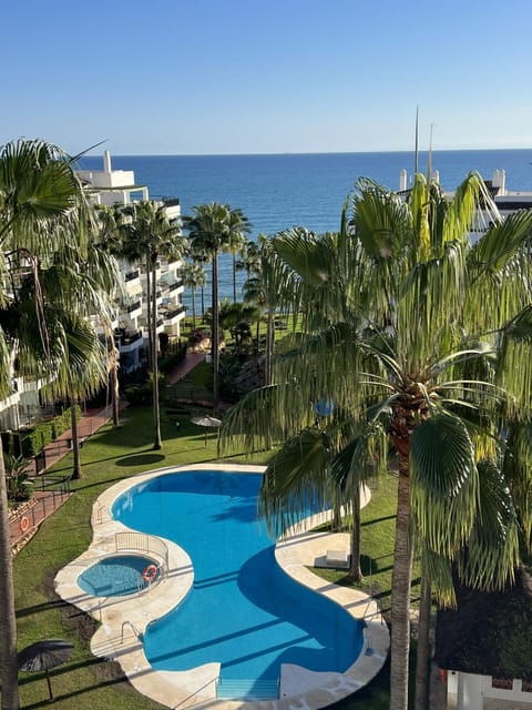 Pool view, Sea view, Swimming pool