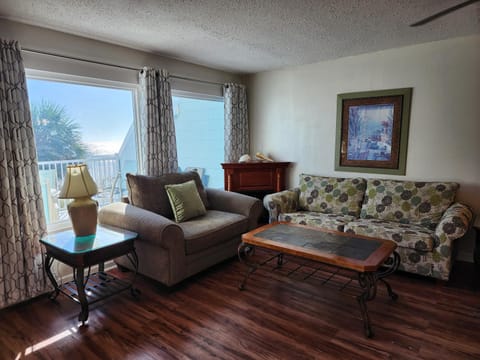 Living room, Seating area, Sea view