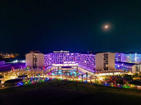 Property building, Night, City view