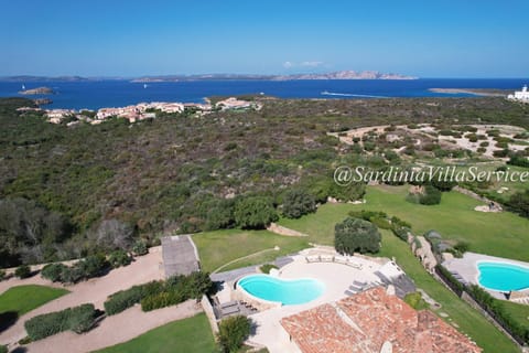 Natural landscape, Bird's eye view, Pool view, Sea view, Swimming pool