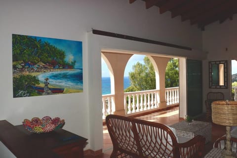 Breathtaking panoramic views of Guana Bay and St Barts Apartment in Sint Maarten