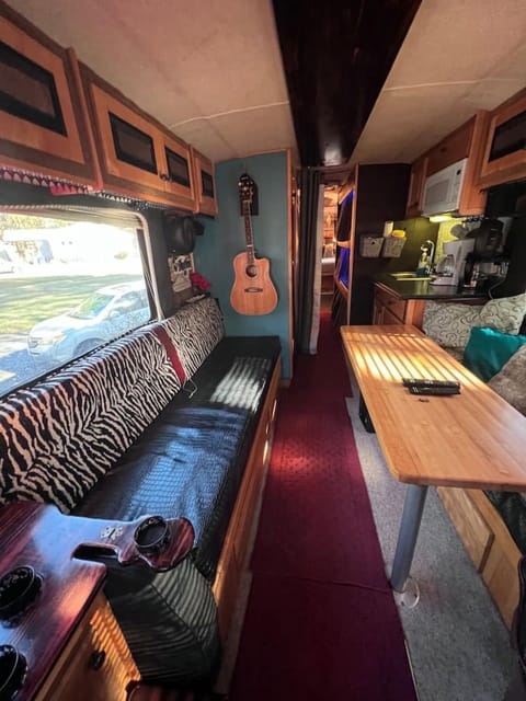 Stay Like a Rock Star Tour Bus in Durham NC House in Durham