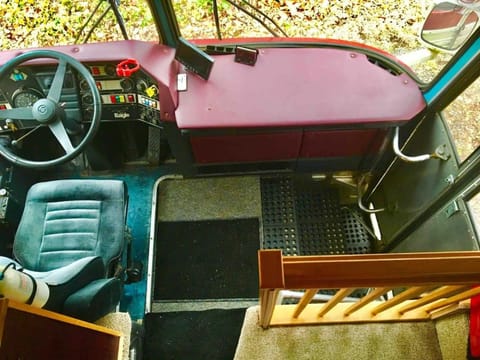 Stay Like a Rock Star Tour Bus in Durham NC House in Durham