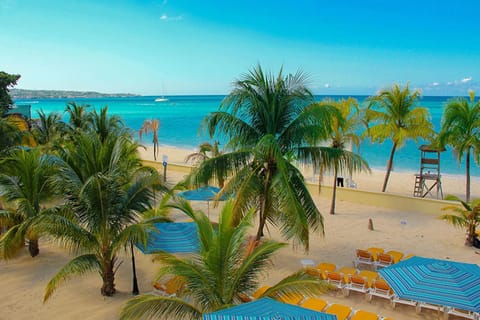 Day, Natural landscape, Beach, Sea view, sunbed