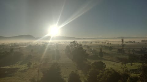 Natural landscape, Garden view, Mountain view, Sunrise