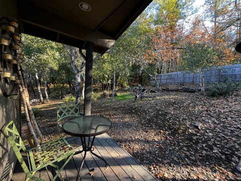 Patio, Day, Garden view