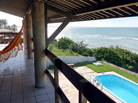 Casa Jangada - Incrível vista mar com Piscina e a melhor localização na Beira Mar da Taíba House in State of Ceará