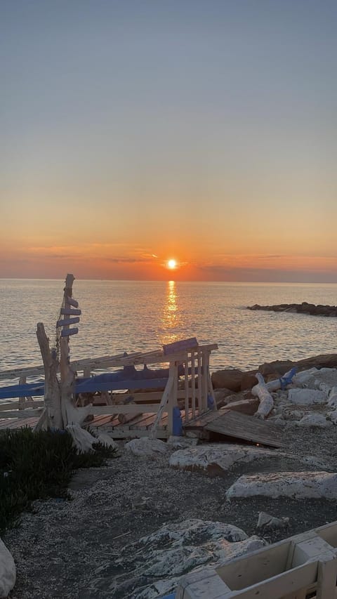 Nearby landmark, Natural landscape, Sunset