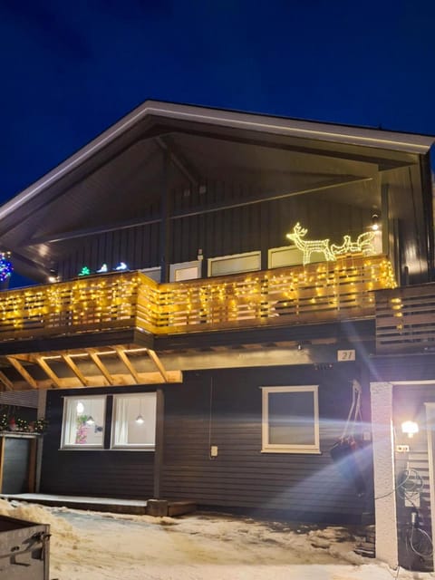 Property building, Night, View (from property/room), Balcony/Terrace