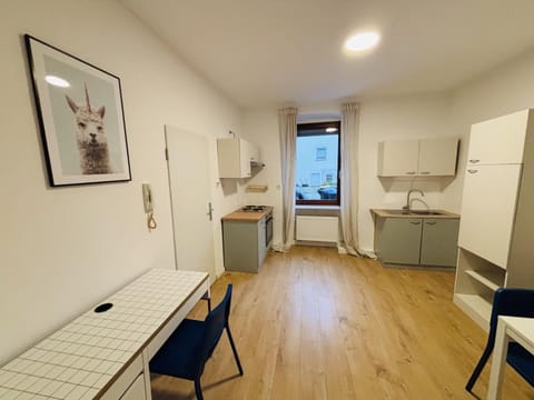 Kitchen or kitchenette, Dining area, stove