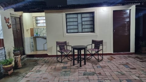 Patio, Night, Garden, View (from property/room), Dining area