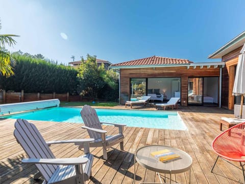 Villa d'exception pour 10 pers avec piscine chauffée et parking privé à Labenne - FR-1-791-28 Villa in Labenne