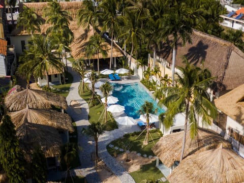 Bird's eye view, Swimming pool