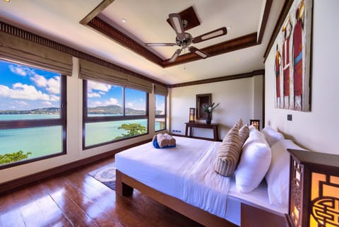 Bedroom, Sea view