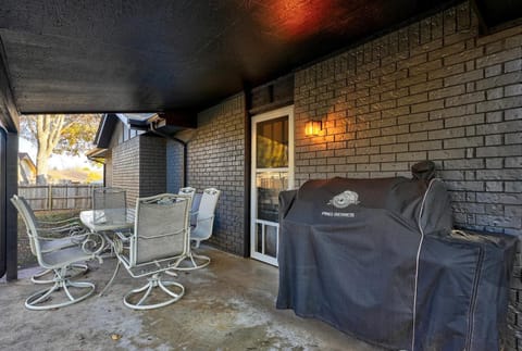 Nestled in the desirable Heatherridge Addition House in Tulsa