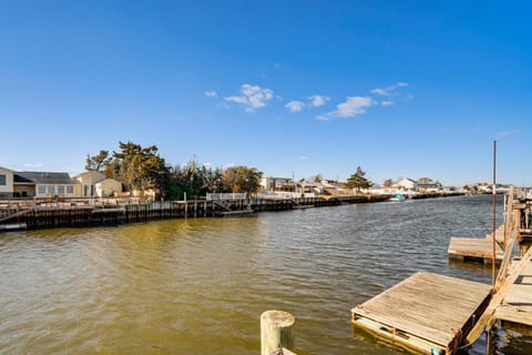 Canal-Front Home with Dock in Little Egg Harbor! House in Galloway