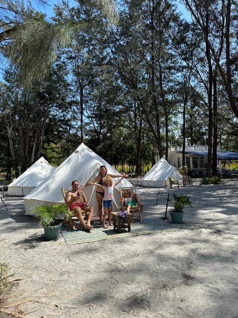 Puerto Silanguin Beach Resort Luxury tent in Subic