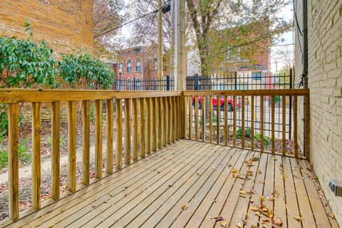 Less Than 1 Mi to Downtown Cincinnati Condo with Patio! Apartment in Over The Rhine