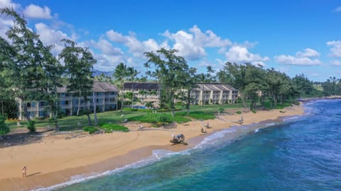 Sunrise Hale at Islander on the Beach 329 A Oceanfront View Studio with AC Apartment in Waipouli Beach