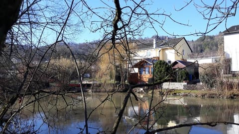 Property building, Day, Natural landscape, River view