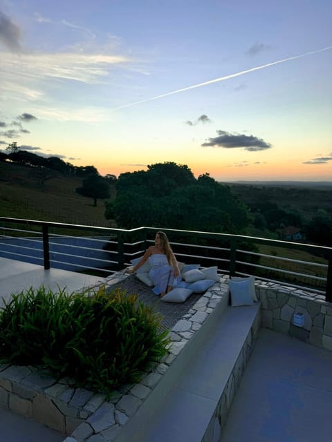 Natural landscape, View (from property/room), Sunset