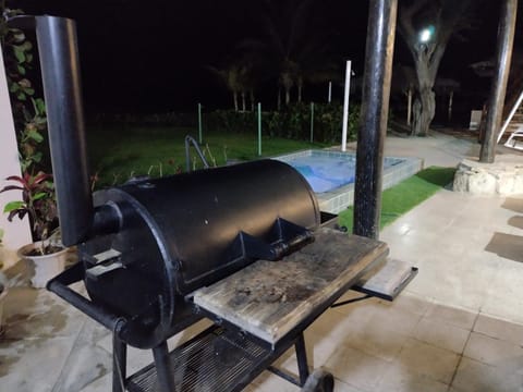 Night, BBQ facilities