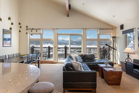 Natural landscape, Living room, Seating area, Mountain view