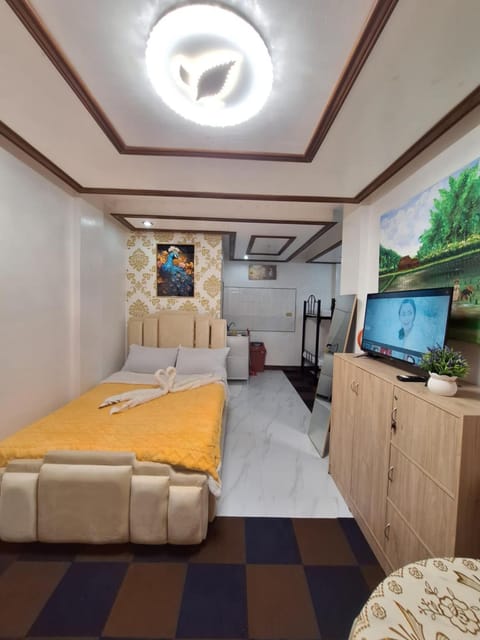 Spacious Studio Apartment Transient House near Abreeza Mall 8Pax Free Parking Bed and Breakfast in Davao City