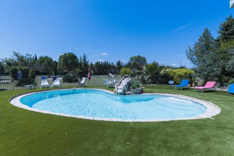 Property building, Living room, Swimming pool