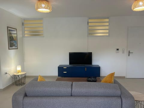 T2 palme bleue pour 4 personnes au diamant Apartment in Le Diamant