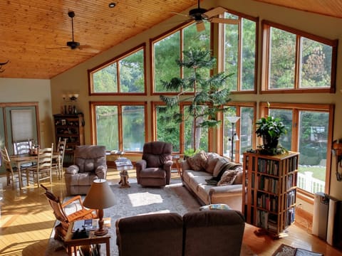 Living room, River view, River view