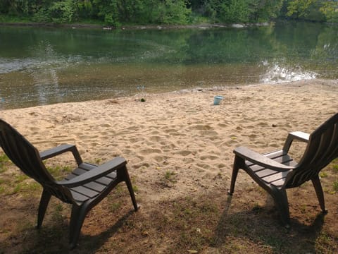 Beach, River view