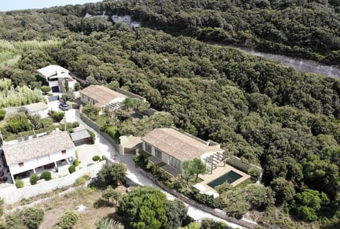 Property building, Bird's eye view, Garden