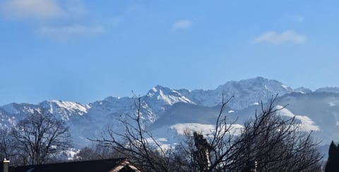 Natural landscape, Winter, Mountain view