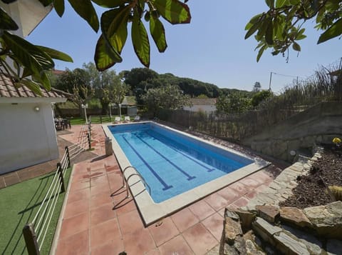 Villa for 14p 5 sea & train House in Maresme