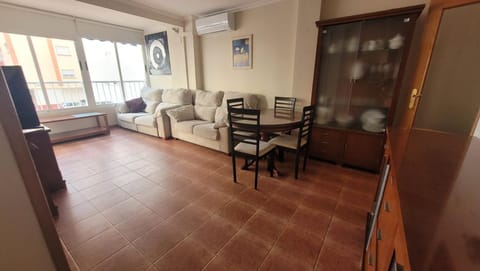 Living room, Dining area, air conditioner