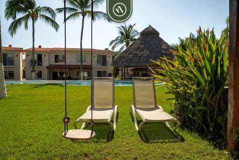 Amazing 3 BR Villa in Golf Course - Pool - Palapa House in Puerto Vallarta