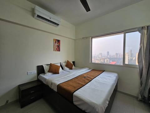 Bedroom, air conditioner