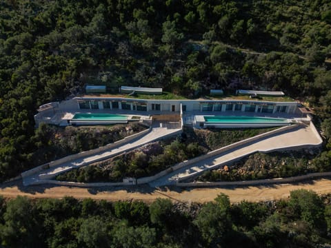 Bird's eye view, Swimming pool