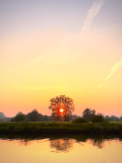 Natural landscape, Sunset