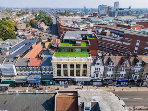 Bird's eye view, City view