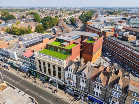 Bird's eye view, City view