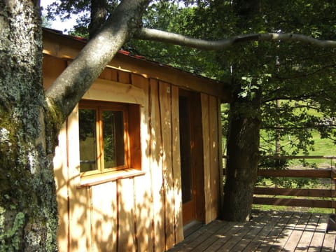 Cabane perchée avec terrasse, sauna et BBQ à Ferdrupt - FR-1-589-770 Chalet in Vosges