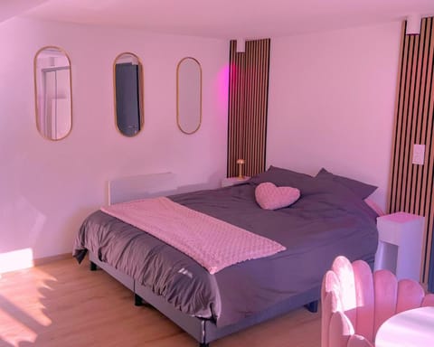 Pink Room by Loveroomeo Apartment in Pontarlier