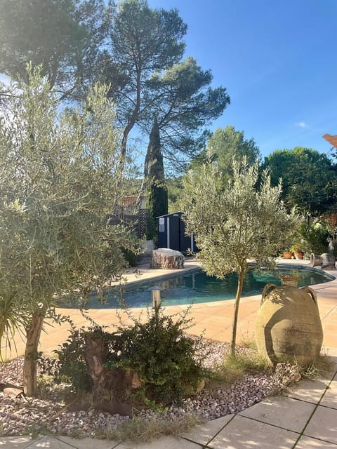 Natural landscape, Pool view, Swimming pool